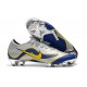 Nike Mercurial Vapor 12 FG New World Cup Cleat - Silver Blue Yellow