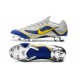 Nike Mercurial Vapor 12 FG New World Cup Cleat - Silver Blue Yellow