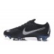 Nike Mercurial Vapor 12 FG New World Cup Cleat - Black White