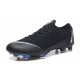 Nike Mercurial Vapor 12 FG New World Cup Cleat - Black White