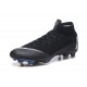 Nike Mens Mercurial Superfly 6 Elite FG Football Boots - Black White