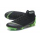 Nike Mens Mercurial Superfly 6 Elite FG Football Boots - Black Green