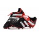 adidas Predator Accelerator FG Soccer Cleats - Black White Red