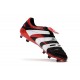 adidas Predator Accelerator FG Soccer Cleats - Black White Red