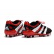 adidas Predator Accelerator FG Soccer Cleats - Black White Red