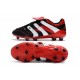 adidas Predator Accelerator FG Soccer Cleats - Black White Red