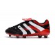 adidas Predator Accelerator FG Soccer Cleats - Black White Red