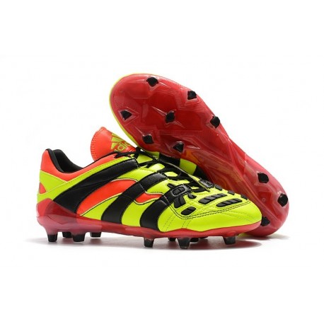 adidas Predator Accelerator FG Soccer Cleats - Electricity Black Red