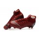 Nike Mens Mercurial Superfly 6 Elite FG Football Boots - Team Red Dark Grey