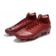 Nike Mens Mercurial Superfly 6 Elite FG Football Boots - Team Red Dark Grey