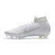 Nike Mens Mercurial Superfly 6 Elite FG Football Boots - All White