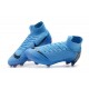 Nike Mens Mercurial Superfly 6 Elite FG Football Boots - Blue Black