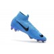 Nike Mens Mercurial Superfly 6 Elite FG Football Boots - Blue Black