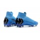 Nike Mens Mercurial Superfly 6 Elite FG Football Boots - Blue Black