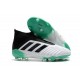 adidas New Predator 18+ FG Soccer Cleats White Green Black