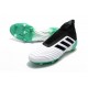 adidas New Predator 18+ FG Soccer Cleats White Green Black