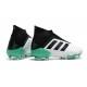 adidas New Predator 18+ FG Soccer Cleats White Green Black
