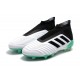 adidas New Predator 18+ FG Soccer Cleats White Green Black