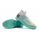 Ronaldo Nike Mercurial SuperflyX 6 360 Elite TF Boots - Blue White