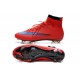Cristiano Ronaldo Nike Mercurial Superfly 4 FG ACC Boots Red Purple