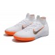 Nike Mercurial SuperflyX VI Elite IC Indoor Shoes White Orange