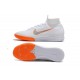 Nike Mercurial SuperflyX VI Elite IC Indoor Shoes White Orange