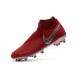 Nike Phantom Vision Elite DF Firm Ground Cleats Red Silver