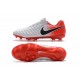 Nike Tiempo Legend 7 FG Kangaroo Leather - White Red