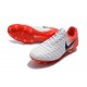 Nike Tiempo Legend 7 FG Kangaroo Leather - White Red
