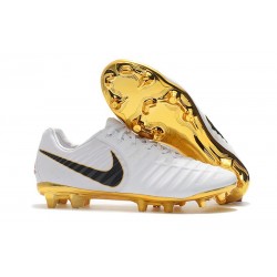 Nike Tiempo Legend 7 FG Kangaroo Leather - White Gold