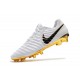 Nike Tiempo Legend 7 FG Kangaroo Leather - White Gold