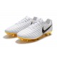 Nike Tiempo Legend 7 FG Kangaroo Leather - White Gold