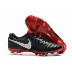 Nike Tiempo Legend 7 FG Kangaroo Leather - Black Red White