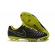 Nike Tiempo Legend VII FG Men's Soccer Cleats - Black Yellow