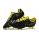 Nike Tiempo Legend VII FG Men's Soccer Cleats - Black Yellow