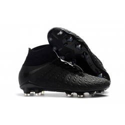 Nike Hypervenom Phantom 3 FG ACC Cleats - Black Silver