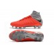 Nike Hypervenom Phantom 3 FG ACC Cleats - Red Gray