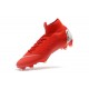 Nike New Mercurial Superfly VI 360 Elite FG Cleat - Red White