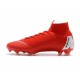 Nike New Mercurial Superfly VI 360 Elite FG Cleat - Red White