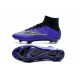 New 2015 Nike Mercurial Superfly Iv FG Football Cleats Purple Black