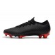 Nike Mercurial Vapor XII Elite FG Jordan x PSG Black Red Silver