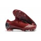 Nike Mercurial Vapor XII Elite FG Mens Soccer Boot - Red Black