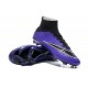 New 2015 Nike Mercurial Superfly Iv FG Football Cleats Purple Black