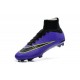 New 2015 Nike Mercurial Superfly Iv FG Football Cleats Purple Black