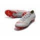 Nike Mercurial Vapor XII Elite FG Mens Soccer Boot - Grey Red