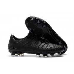 Nike Hypervenom Phantom III FG Men Cleats - Black Silver