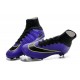 New 2015 Nike Mercurial Superfly Iv FG Football Cleats Purple Black