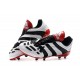 adidas Predator Accelerator FG Soccer Cleats - White Black Red