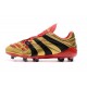 adidas Predator Accelerator FG Soccer Cleats - Gold Red Black