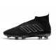 adidas New Predator 18+ FG Shadow Mode Black Soccer Cleats